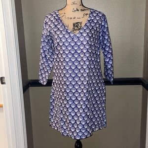 West Indies cotton seashell tunic S NWT